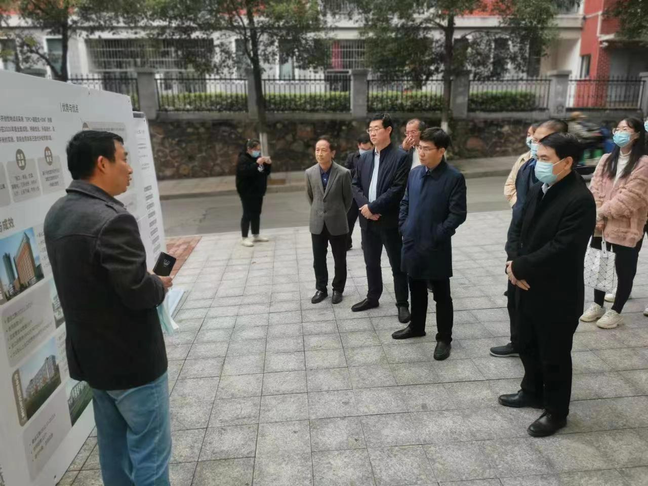 湖南省住建厅蒋涤非厅长考察taptap官方网站学生公寓基建项目建设